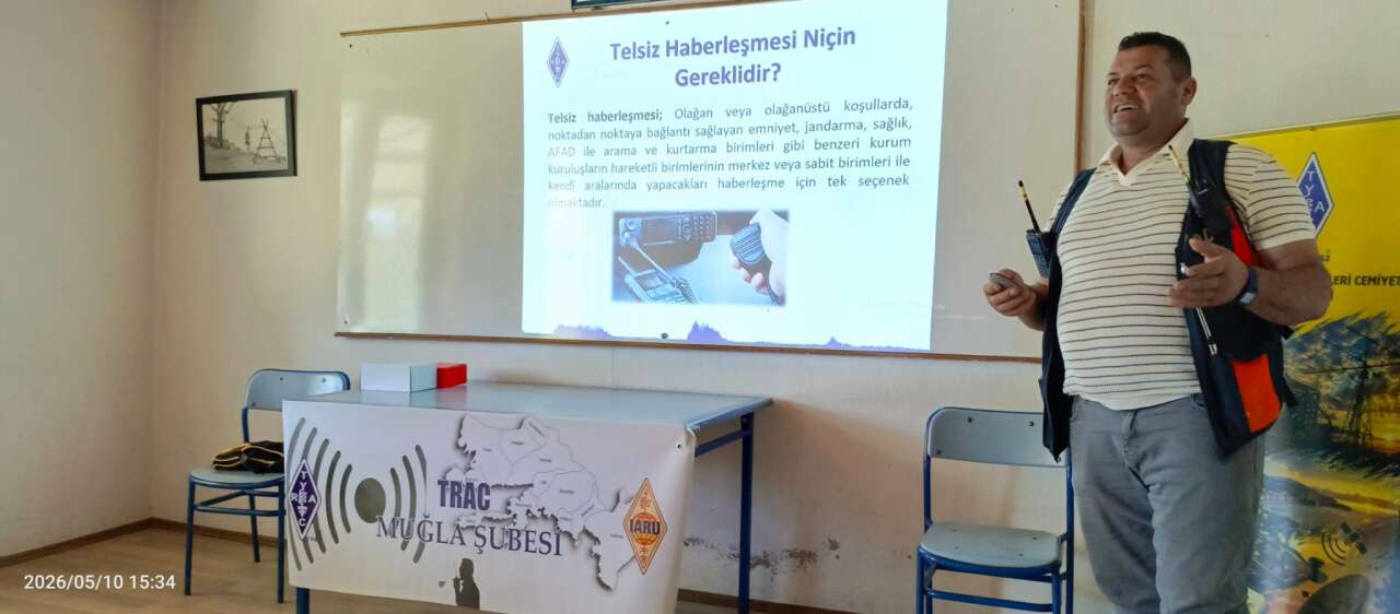 Muğla’da Amatör Telsizciler Buluştu: TRAC’tan 10. Kuruluş Yılına Özel Etkinlik 8